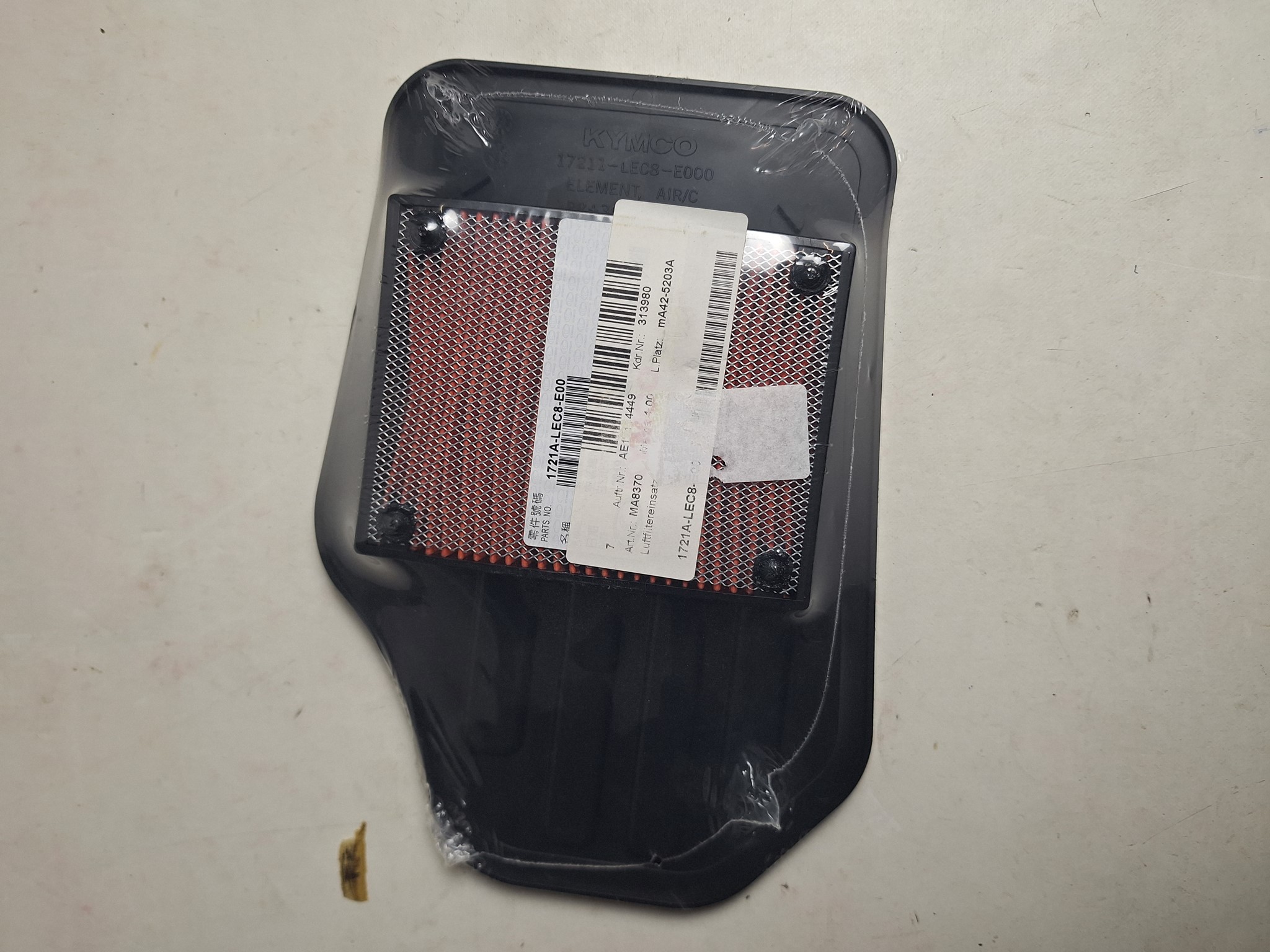 Picture of Kymco  KR Sport 125cc   LUFTFILTER  1721A-LEC8-E00